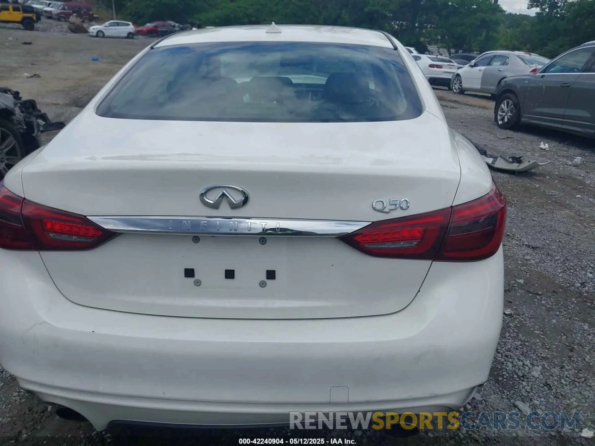 16 Photograph of a damaged car JN1EV7APXMM700248 INFINITI Q50 2021