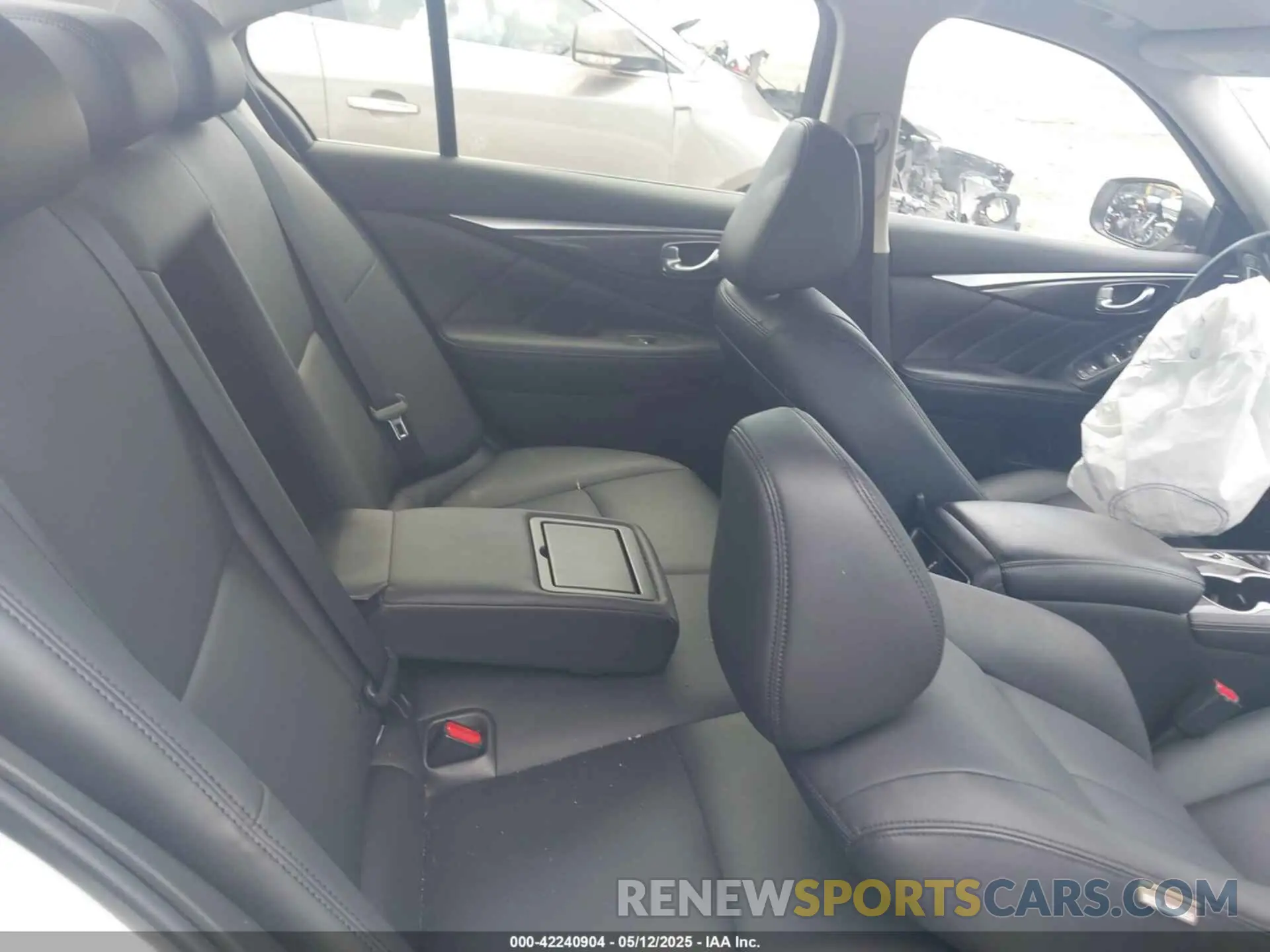 8 Photograph of a damaged car JN1EV7APXMM700248 INFINITI Q50 2021