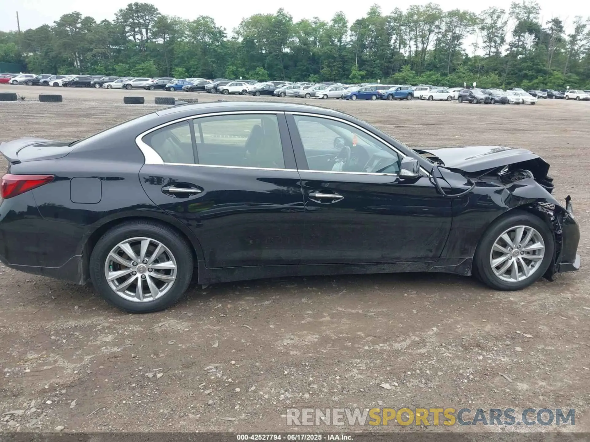 13 Photograph of a damaged car JN1EV7AR4MM756154 INFINITI Q50 2021