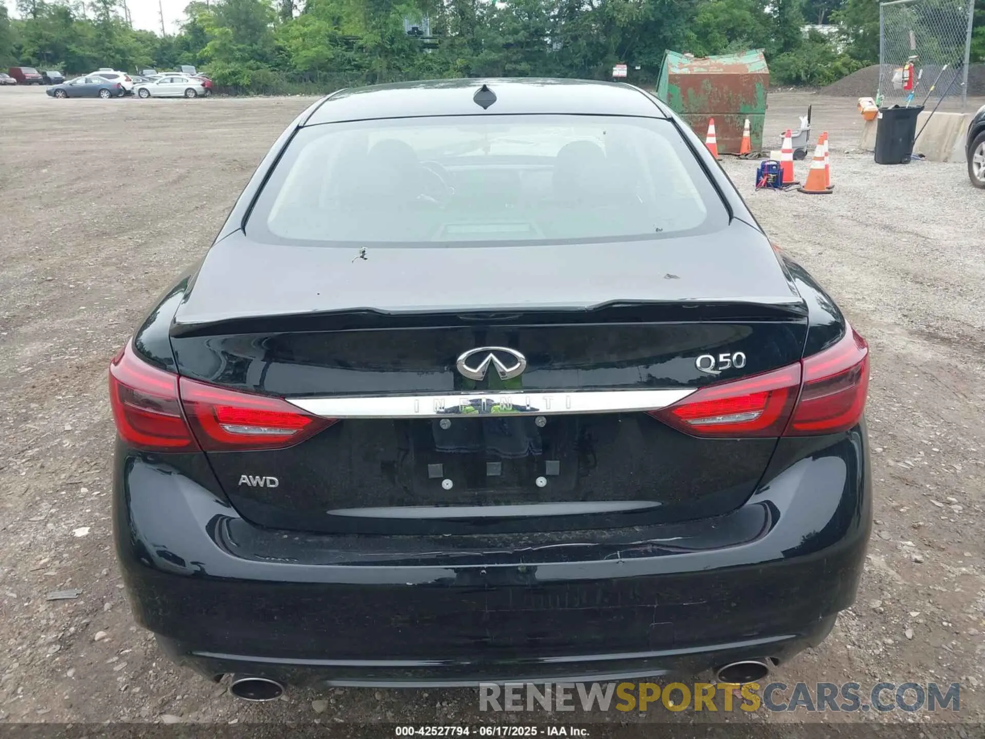 16 Photograph of a damaged car JN1EV7AR4MM756154 INFINITI Q50 2021