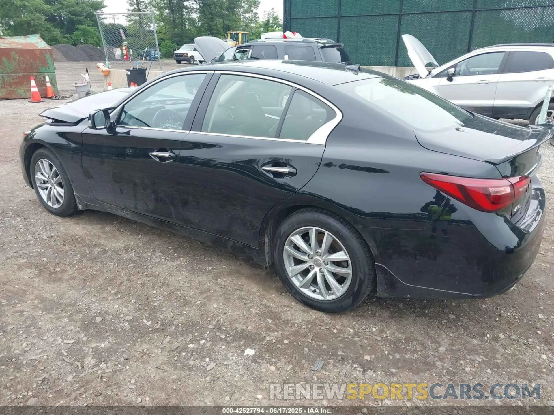 3 Photograph of a damaged car JN1EV7AR4MM756154 INFINITI Q50 2021