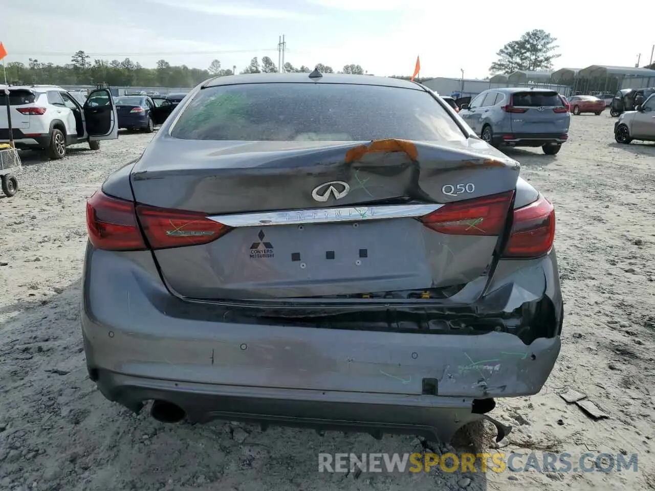6 Photograph of a damaged car JN1EV7BP1MM700220 INFINITI Q50 2021