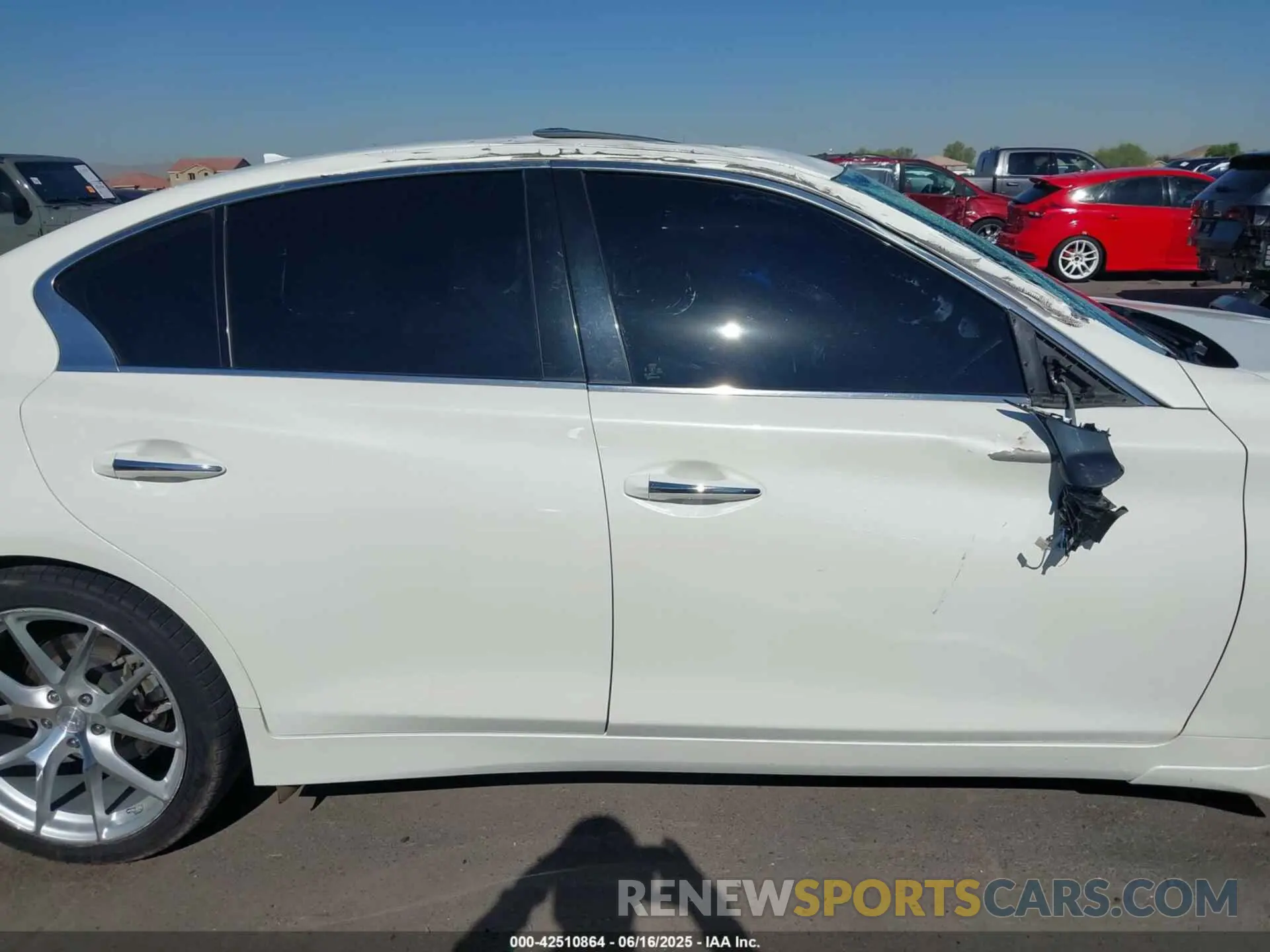 14 Photograph of a damaged car JN1EV7BP1MM705546 INFINITI Q50 2021