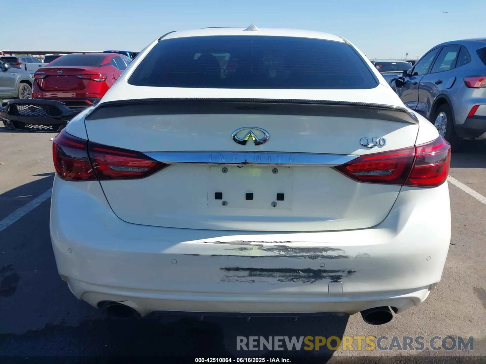 17 Photograph of a damaged car JN1EV7BP1MM705546 INFINITI Q50 2021