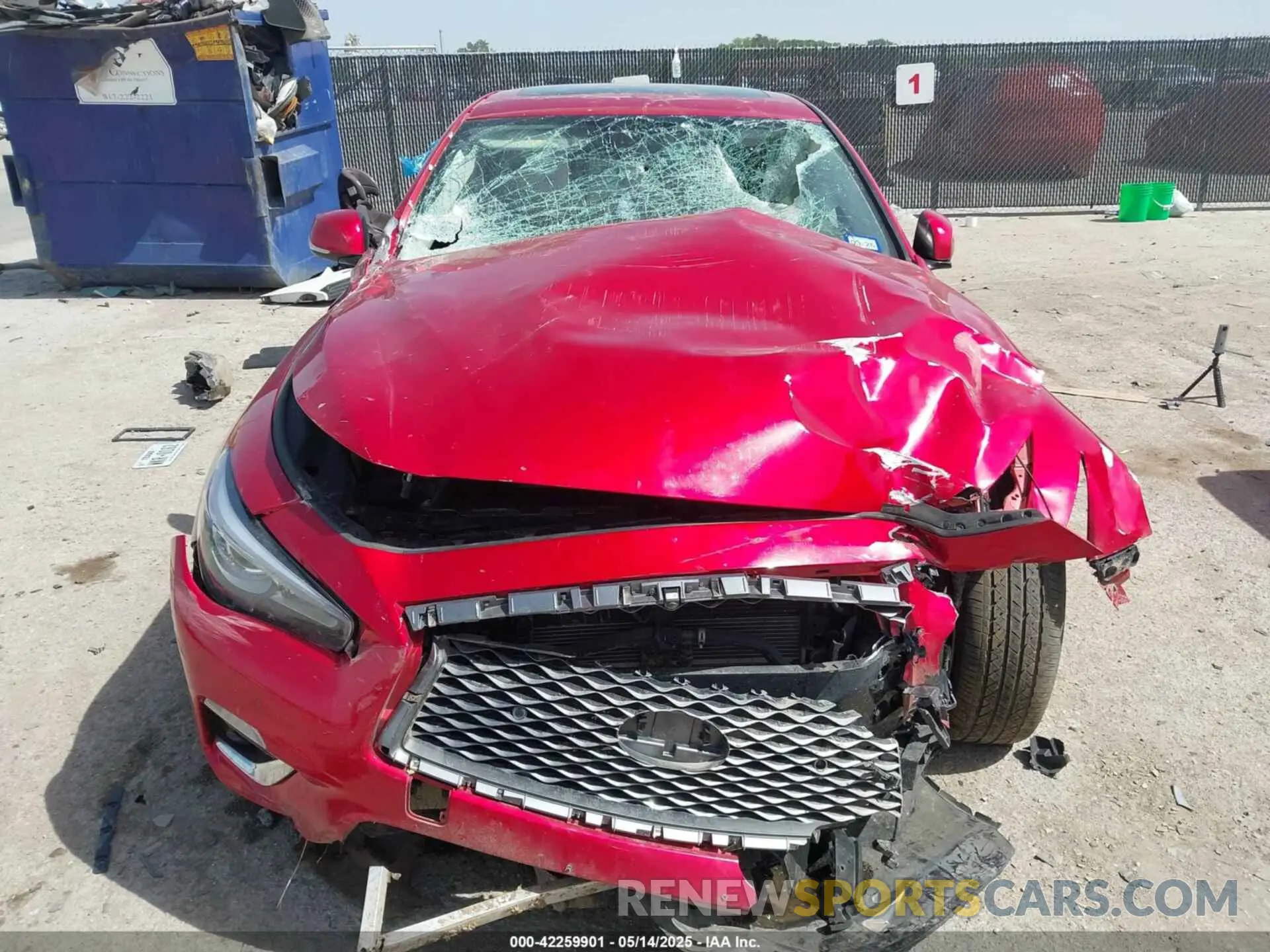 11 Photograph of a damaged car JN1EV7BP1MM705935 INFINITI Q50 2021