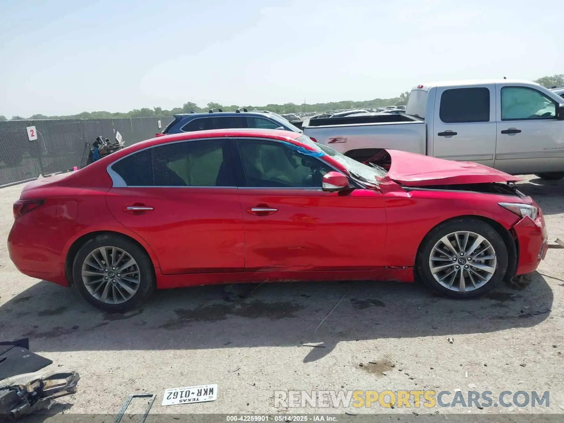 12 Photograph of a damaged car JN1EV7BP1MM705935 INFINITI Q50 2021