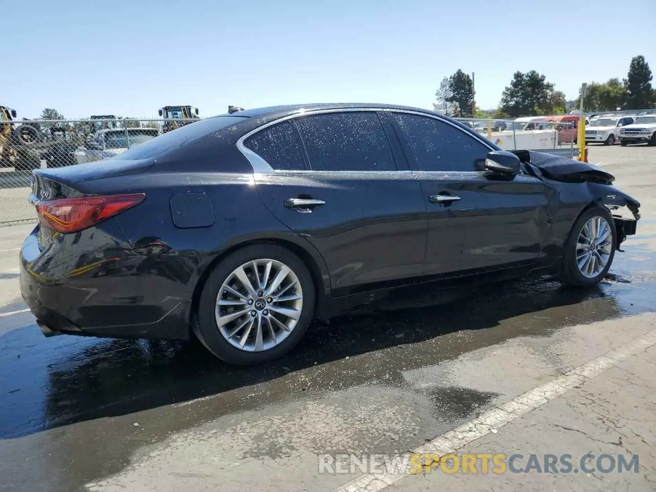 3 Photograph of a damaged car JN1EV7BP2MM700596 INFINITI Q50 2021