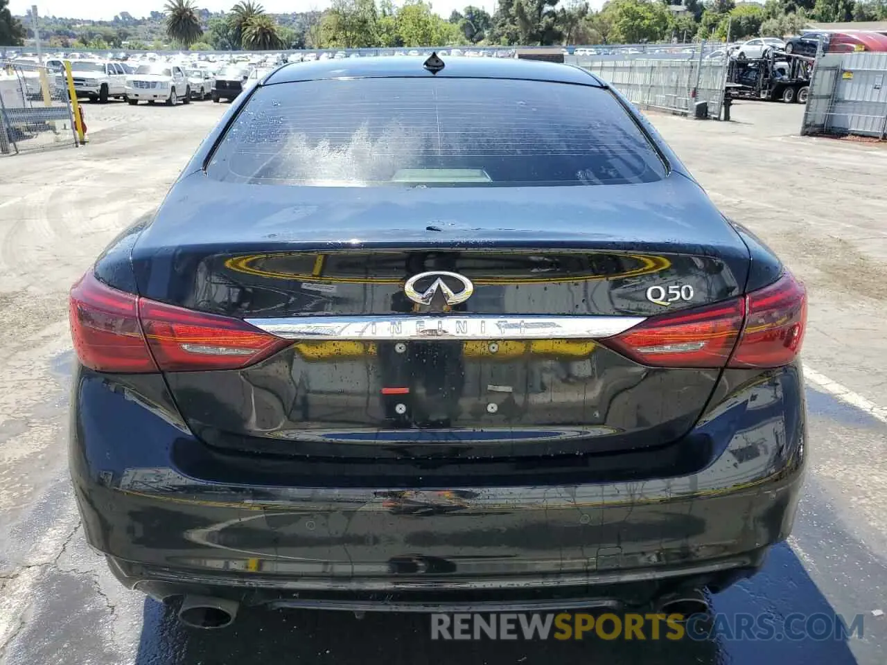 6 Photograph of a damaged car JN1EV7BP2MM700596 INFINITI Q50 2021