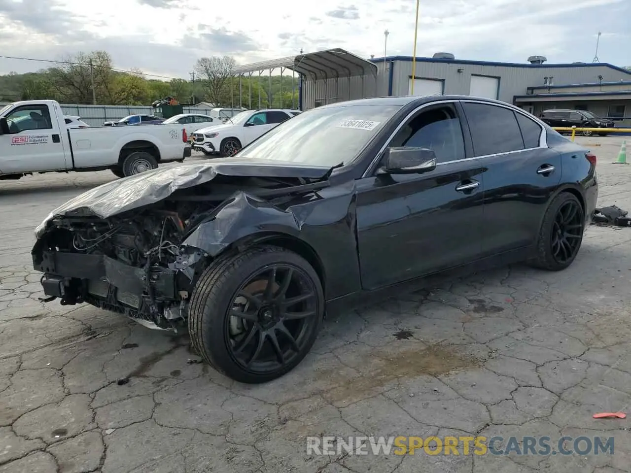 1 Photograph of a damaged car JN1EV7BP2MM704227 INFINITI Q50 2021