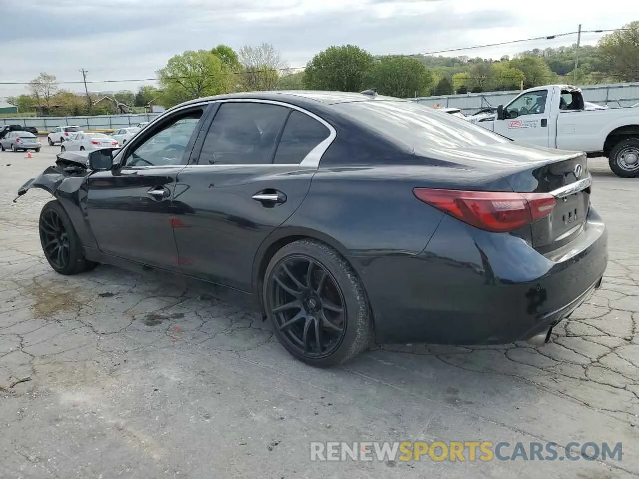 2 Photograph of a damaged car JN1EV7BP2MM704227 INFINITI Q50 2021