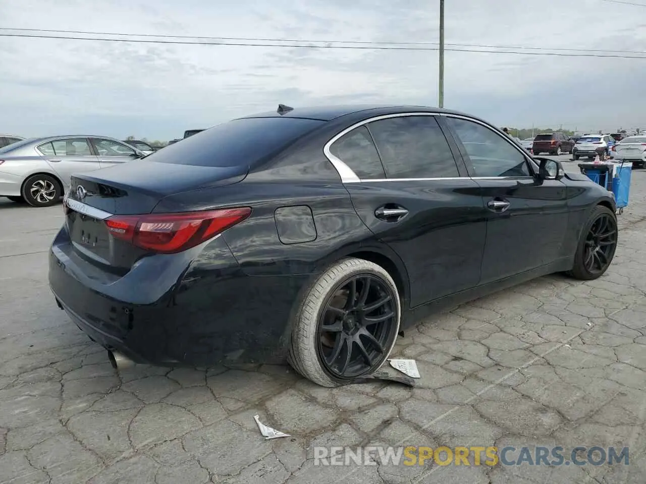 3 Photograph of a damaged car JN1EV7BP2MM704227 INFINITI Q50 2021