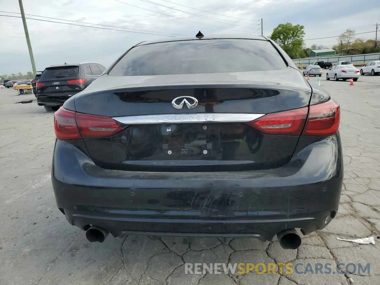 6 Photograph of a damaged car JN1EV7BP2MM704227 INFINITI Q50 2021