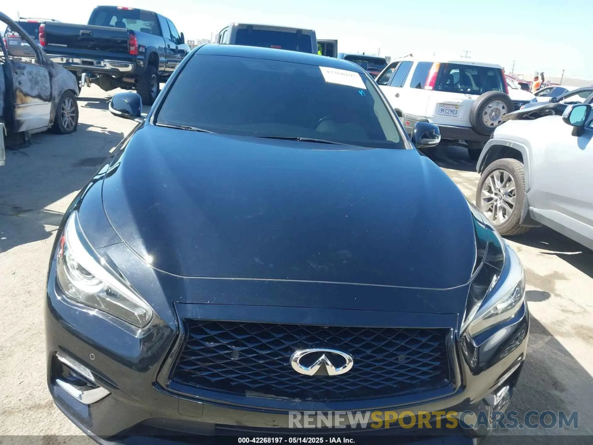 12 Photograph of a damaged car JN1EV7BP2MM705703 INFINITI Q50 2021