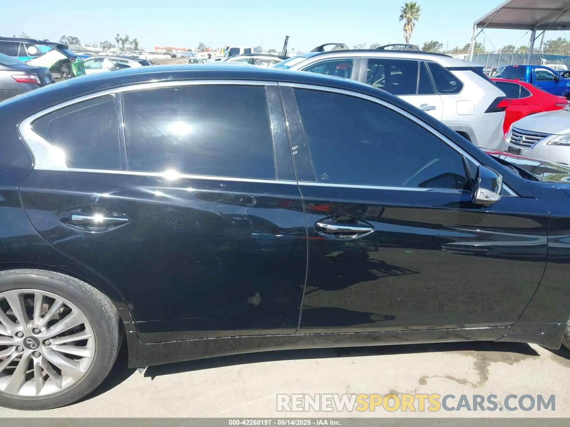 13 Photograph of a damaged car JN1EV7BP2MM705703 INFINITI Q50 2021