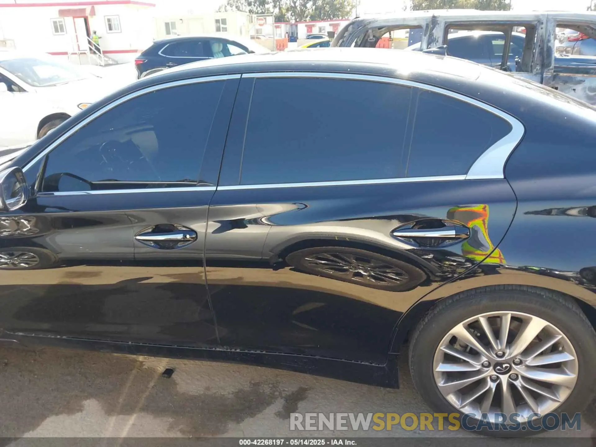 14 Photograph of a damaged car JN1EV7BP2MM705703 INFINITI Q50 2021