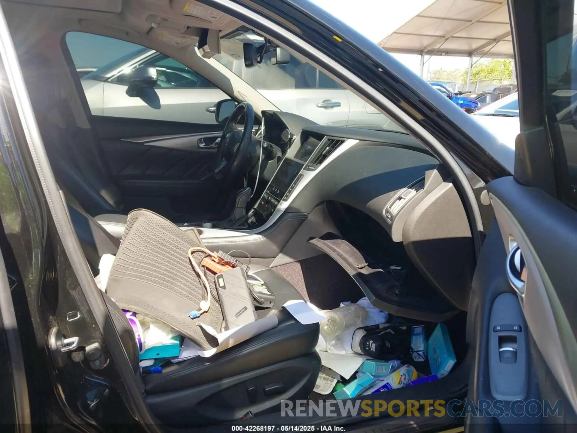5 Photograph of a damaged car JN1EV7BP2MM705703 INFINITI Q50 2021