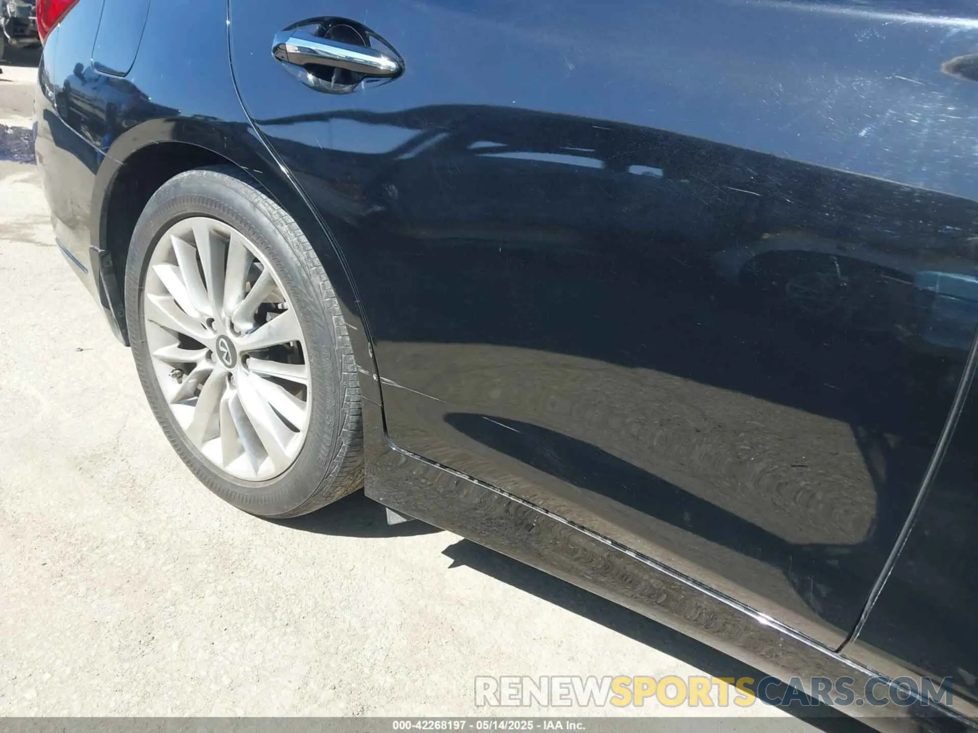 6 Photograph of a damaged car JN1EV7BP2MM705703 INFINITI Q50 2021