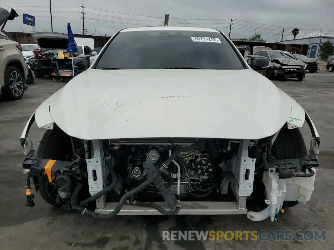 5 Photograph of a damaged car JN1EV7BP2MM706933 INFINITI Q50 2021