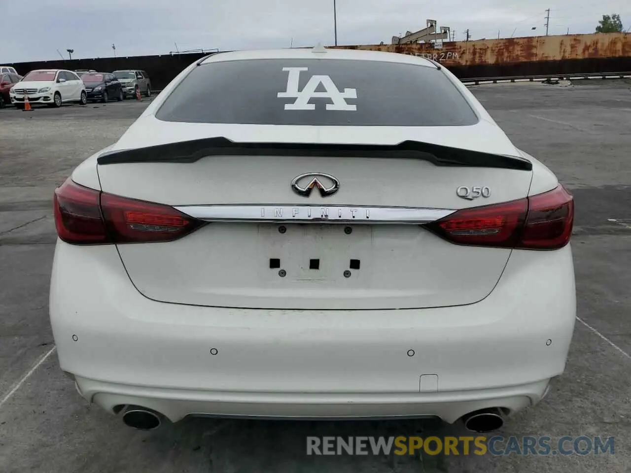 6 Photograph of a damaged car JN1EV7BP2MM706933 INFINITI Q50 2021