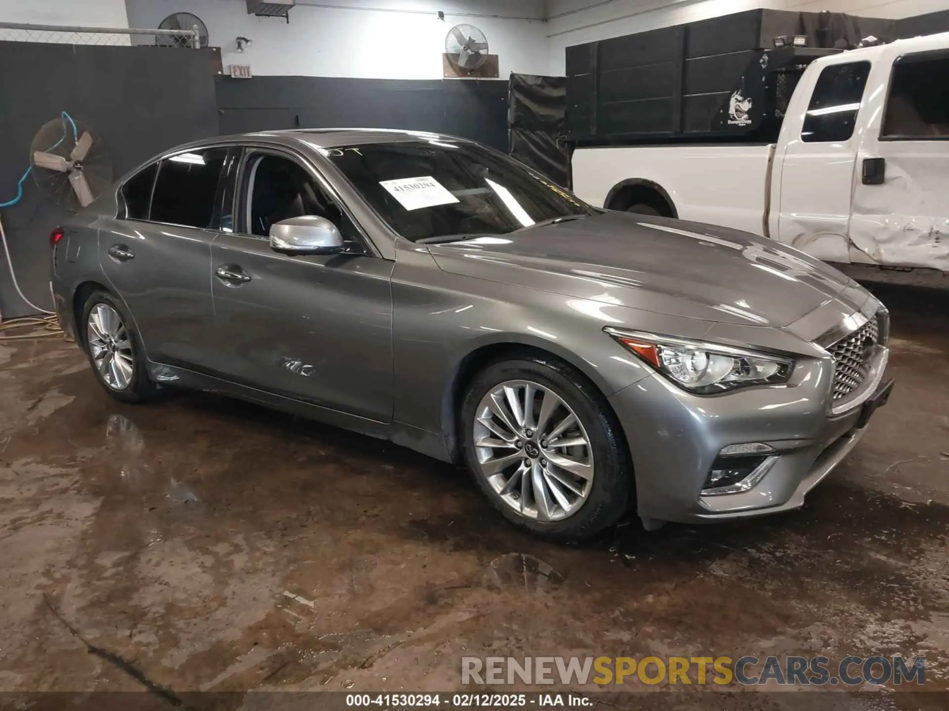 1 Photograph of a damaged car JN1EV7BP2MM707421 INFINITI Q50 2021