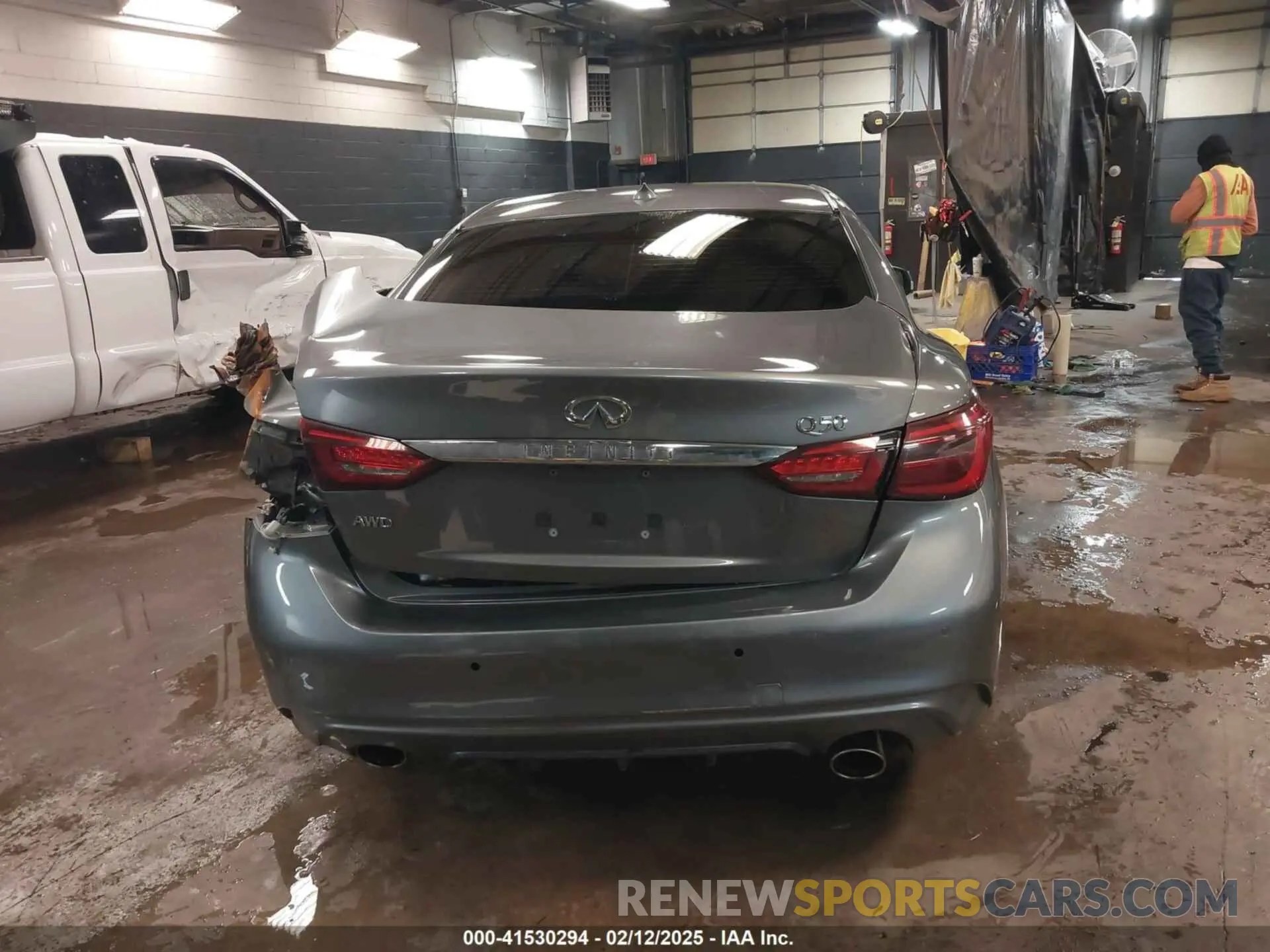 15 Photograph of a damaged car JN1EV7BP2MM707421 INFINITI Q50 2021