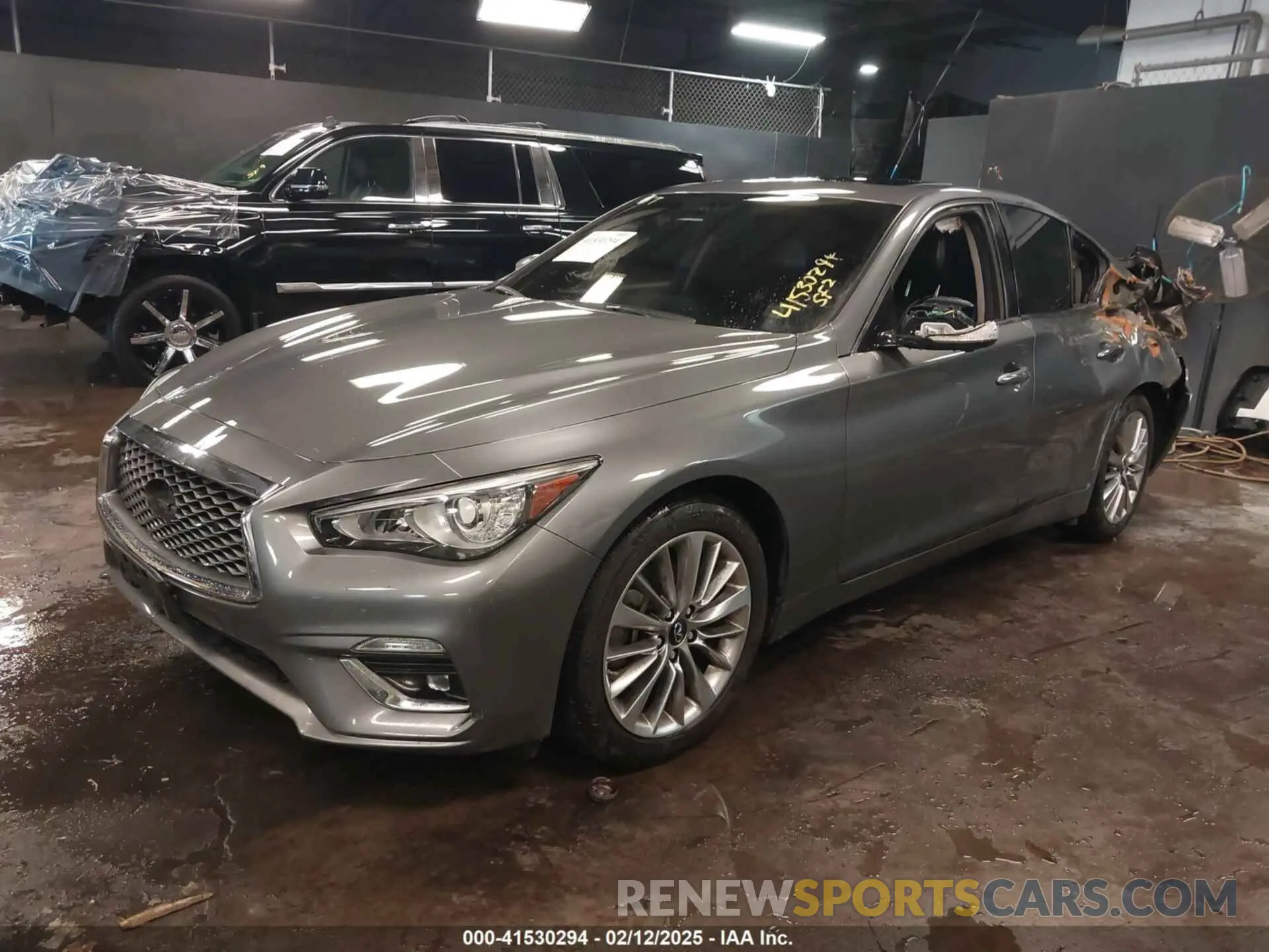 2 Photograph of a damaged car JN1EV7BP2MM707421 INFINITI Q50 2021