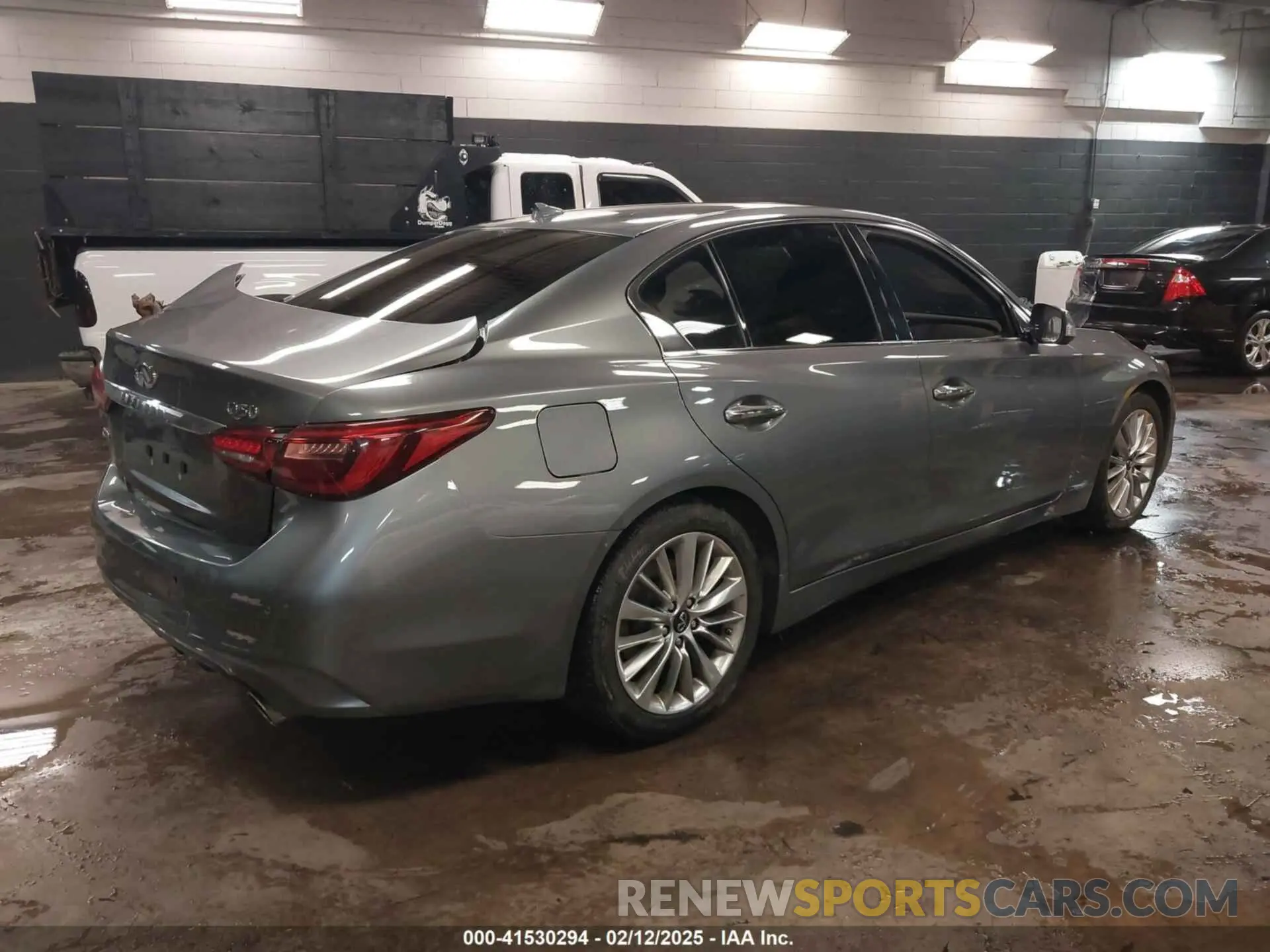 4 Photograph of a damaged car JN1EV7BP2MM707421 INFINITI Q50 2021