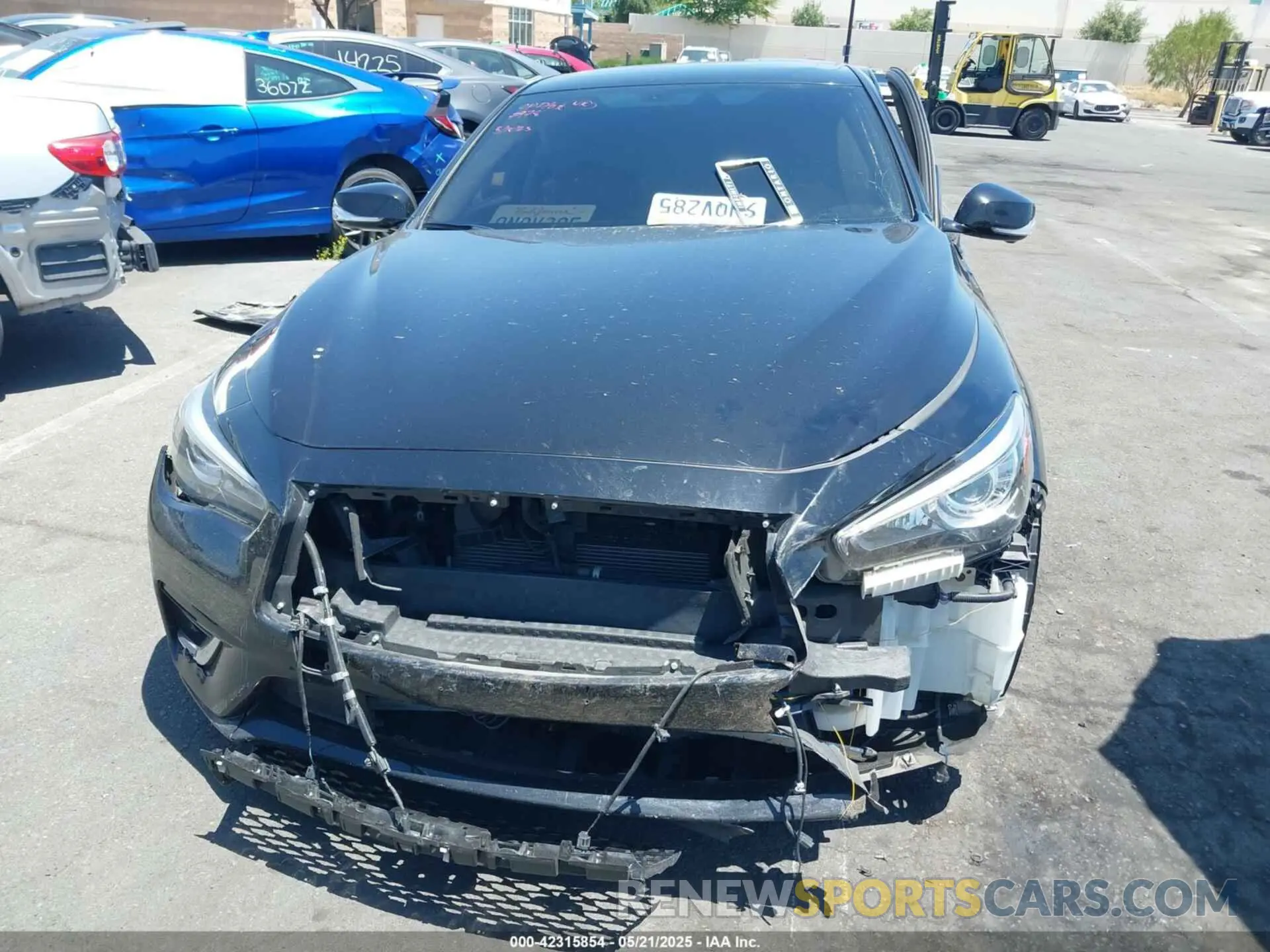 12 Photograph of a damaged car JN1EV7BP2MM707502 INFINITI Q50 2021