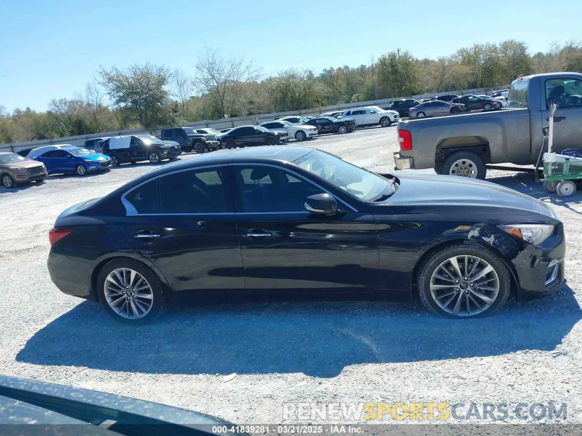 13 Photograph of a damaged car JN1EV7BP2MM707788 INFINITI Q50 2021