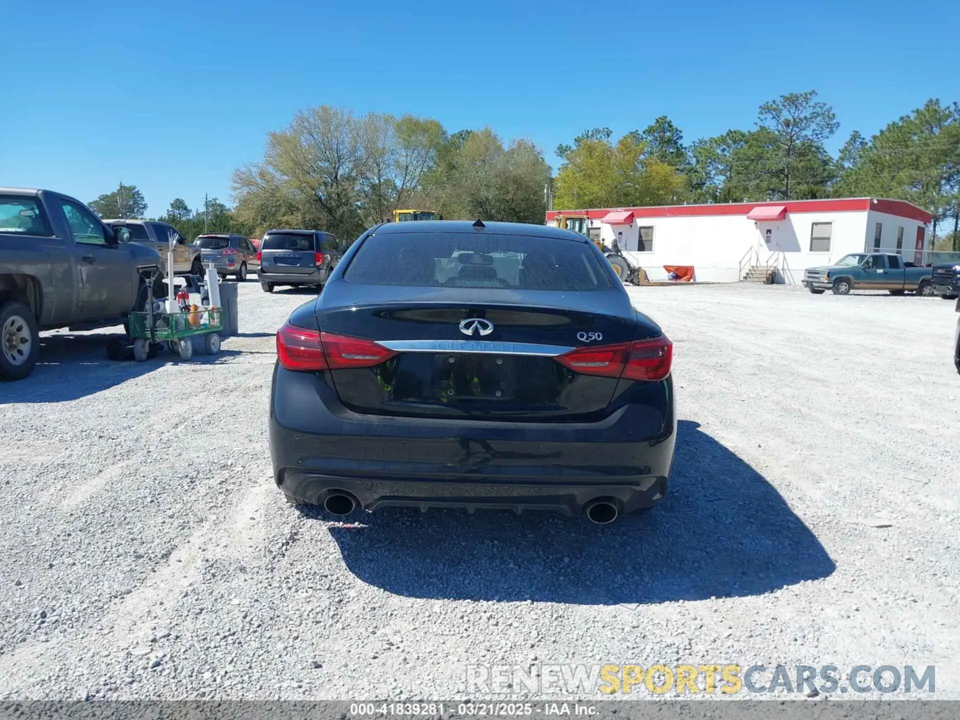 16 Photograph of a damaged car JN1EV7BP2MM707788 INFINITI Q50 2021