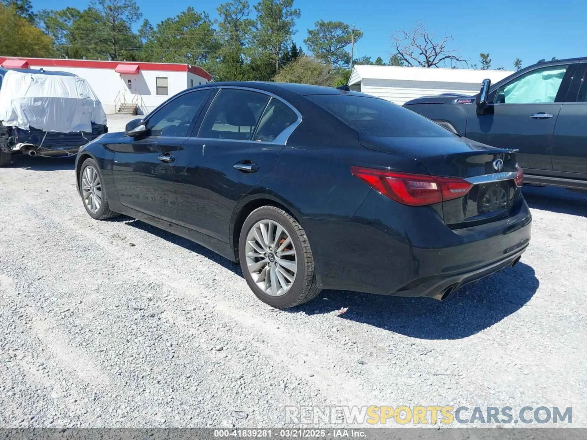 3 Photograph of a damaged car JN1EV7BP2MM707788 INFINITI Q50 2021
