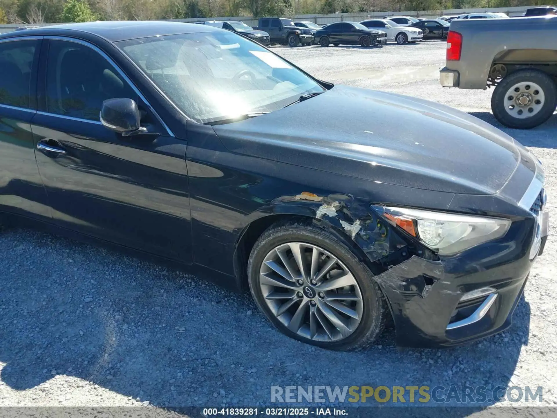 6 Photograph of a damaged car JN1EV7BP2MM707788 INFINITI Q50 2021