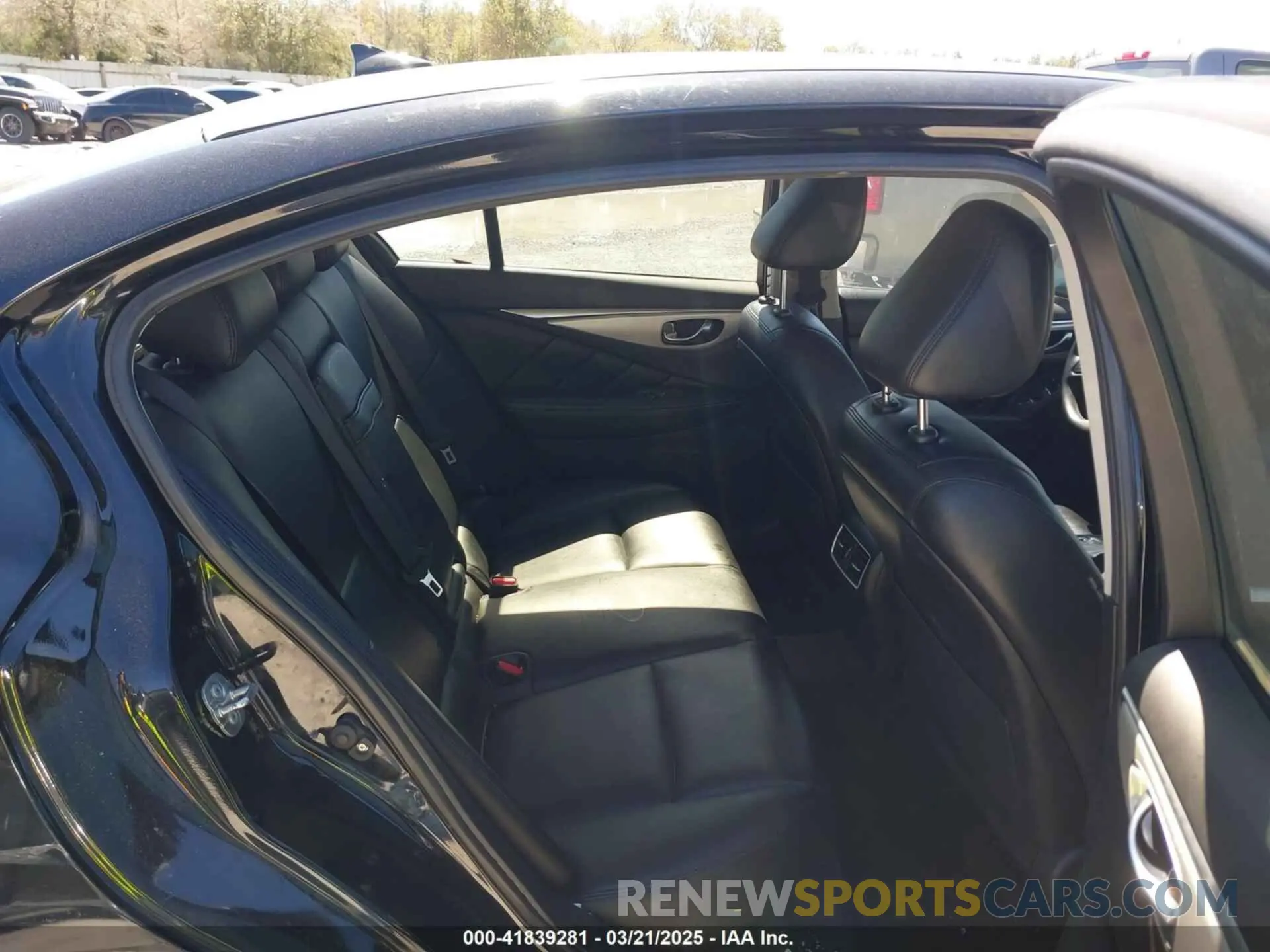 8 Photograph of a damaged car JN1EV7BP2MM707788 INFINITI Q50 2021