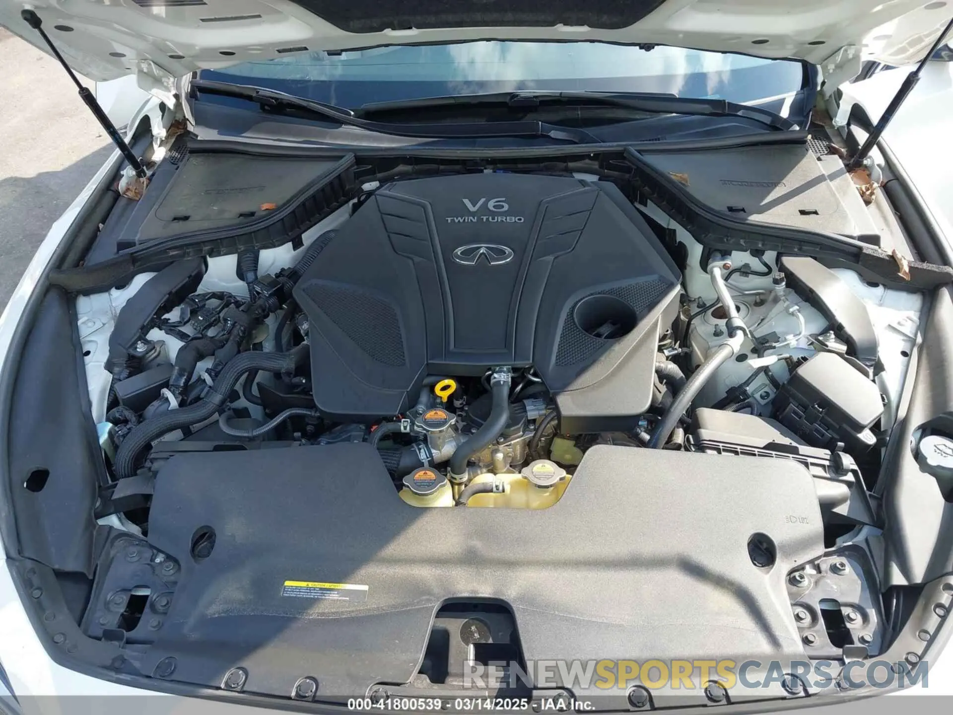 10 Photograph of a damaged car JN1EV7BP3MM700462 INFINITI Q50 2021