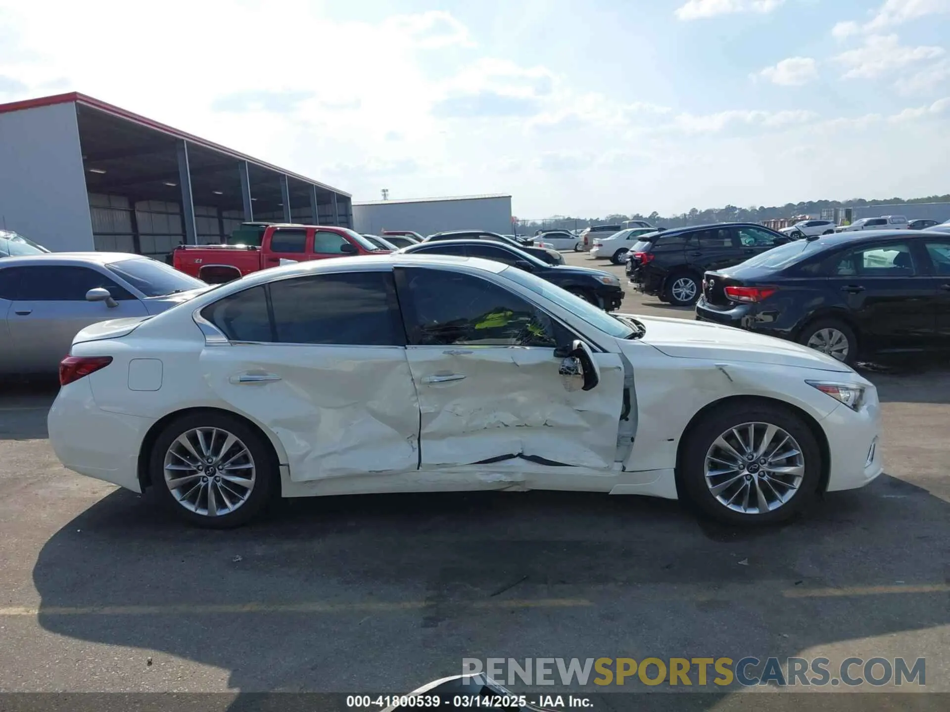 13 Photograph of a damaged car JN1EV7BP3MM700462 INFINITI Q50 2021