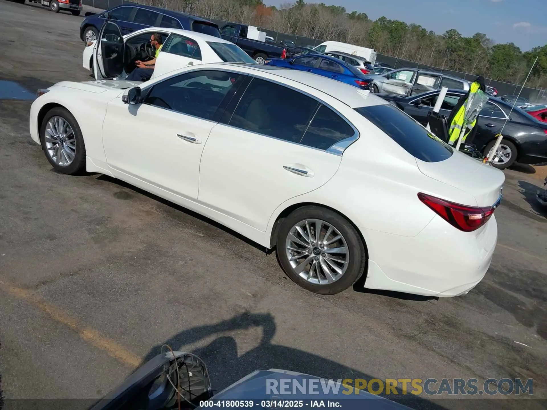 3 Photograph of a damaged car JN1EV7BP3MM700462 INFINITI Q50 2021