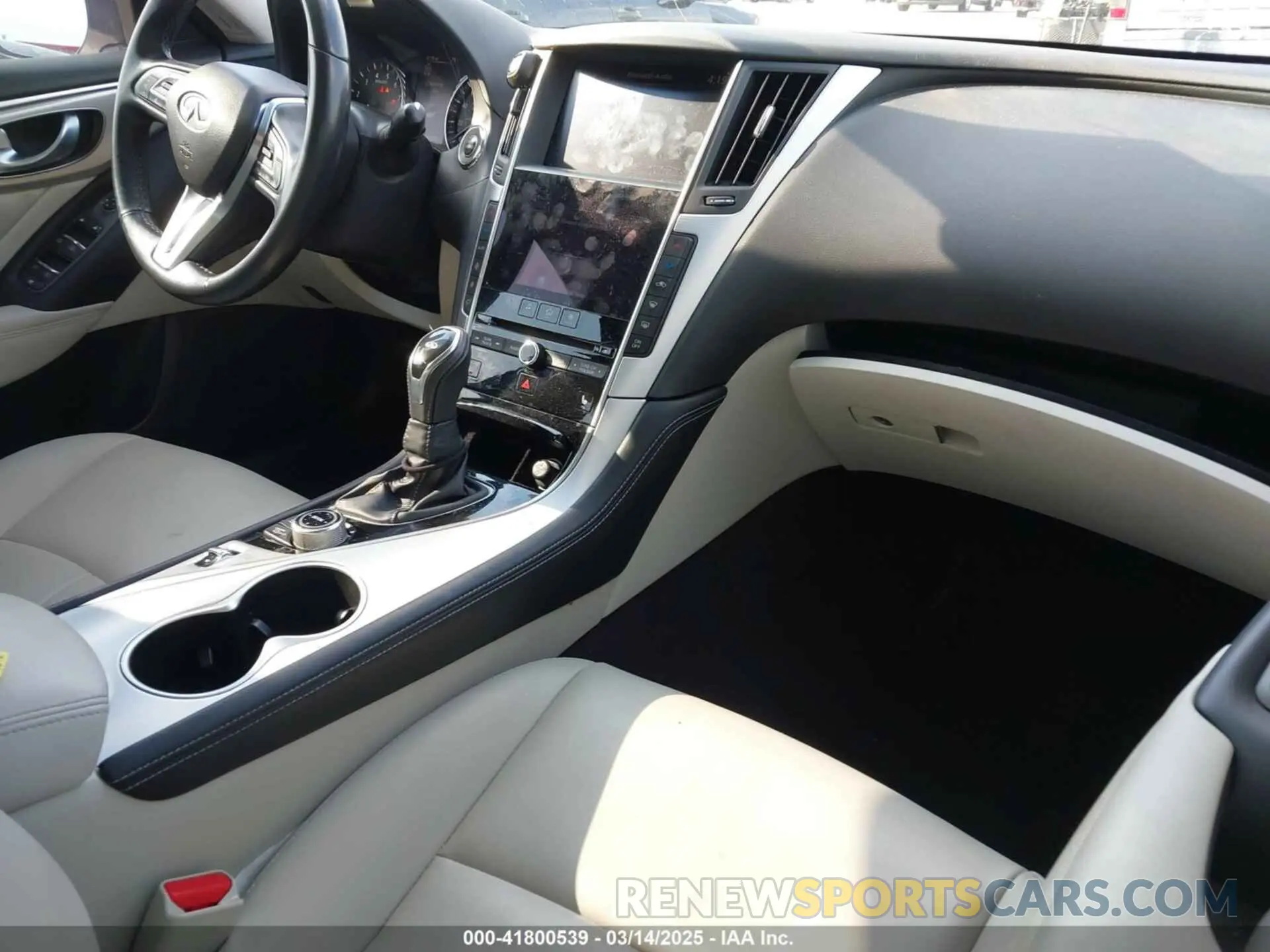 5 Photograph of a damaged car JN1EV7BP3MM700462 INFINITI Q50 2021