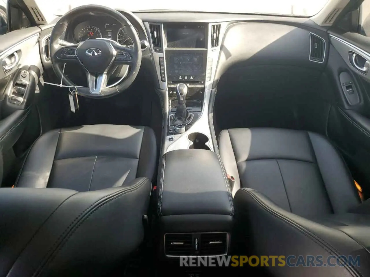 8 Photograph of a damaged car JN1EV7BP3MM701546 INFINITI Q50 2021