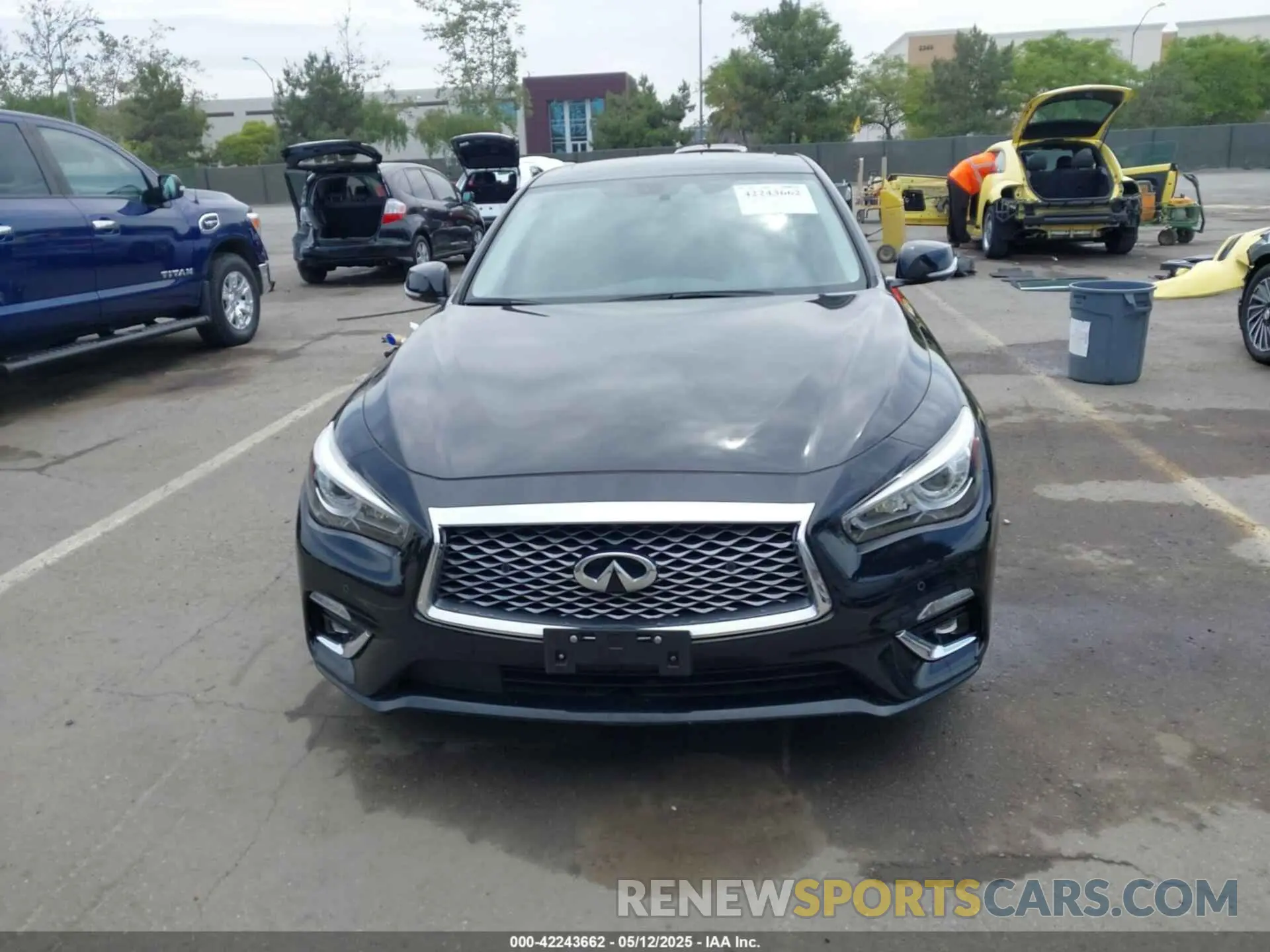 12 Photograph of a damaged car JN1EV7BP3MM701837 INFINITI Q50 2021