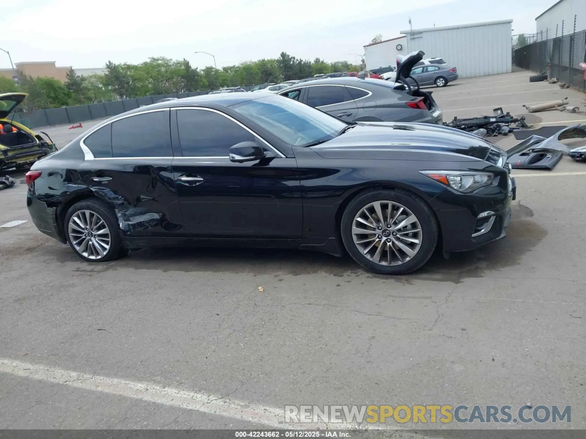 13 Photograph of a damaged car JN1EV7BP3MM701837 INFINITI Q50 2021