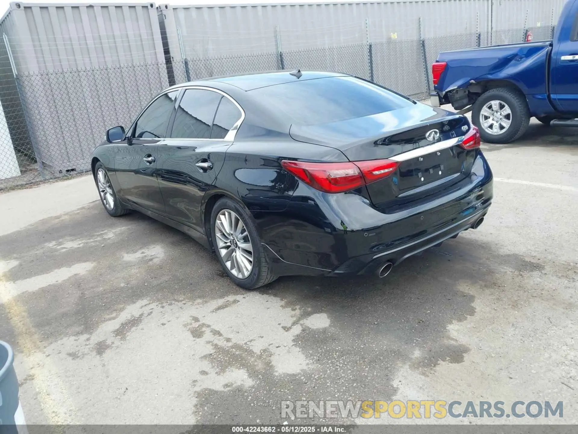3 Photograph of a damaged car JN1EV7BP3MM701837 INFINITI Q50 2021