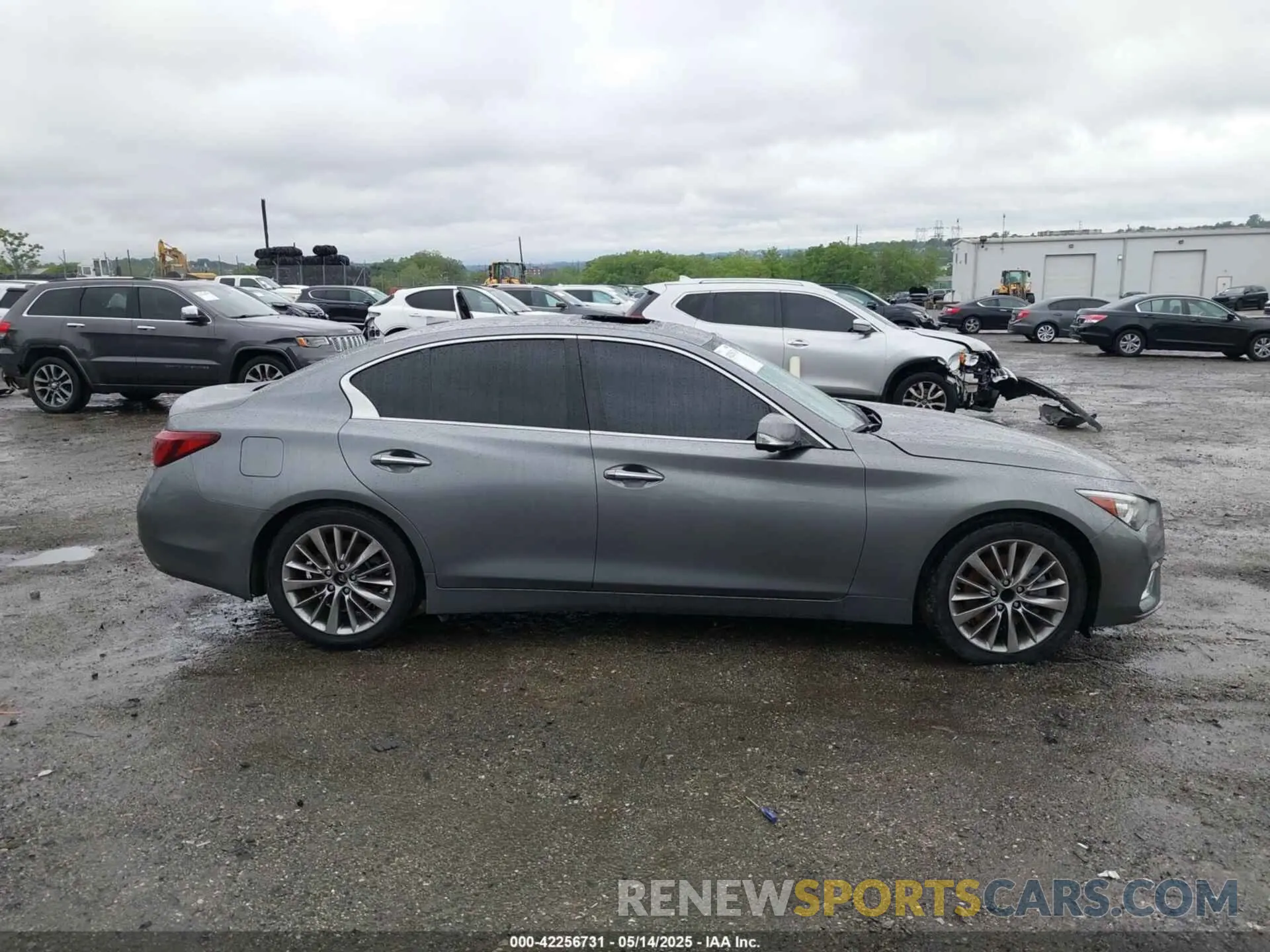 12 Photograph of a damaged car JN1EV7BP3MM702339 INFINITI Q50 2021