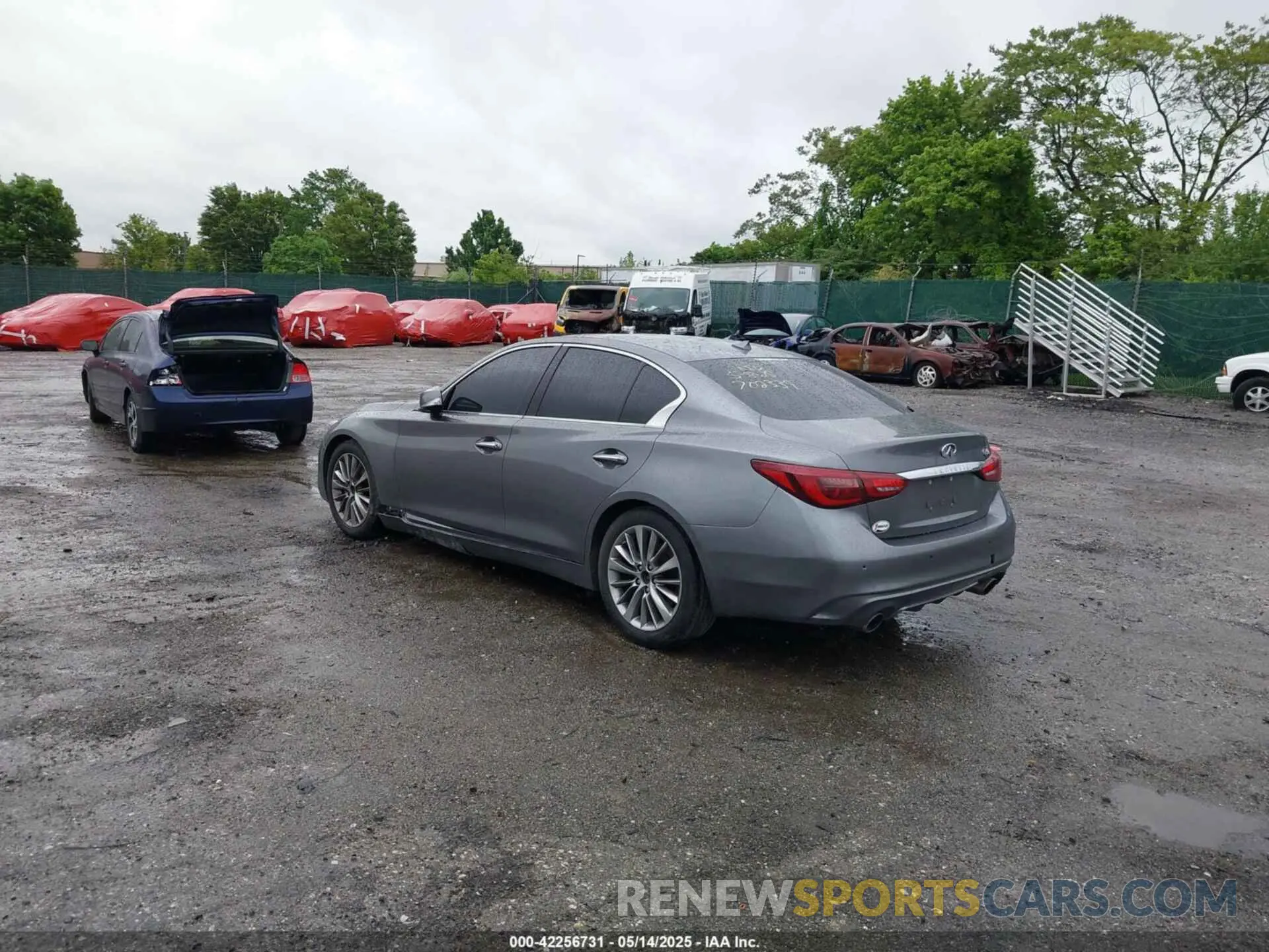 3 Photograph of a damaged car JN1EV7BP3MM702339 INFINITI Q50 2021