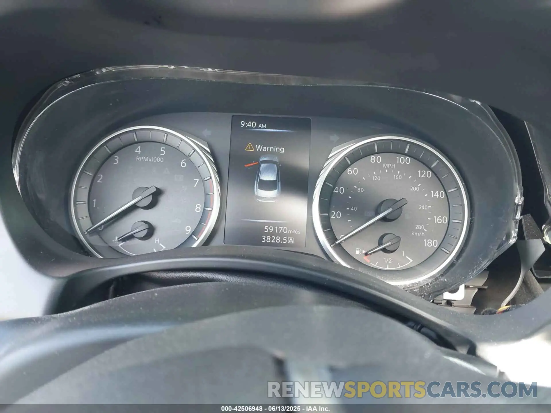 7 Photograph of a damaged car JN1EV7BP3MM703264 INFINITI Q50 2021