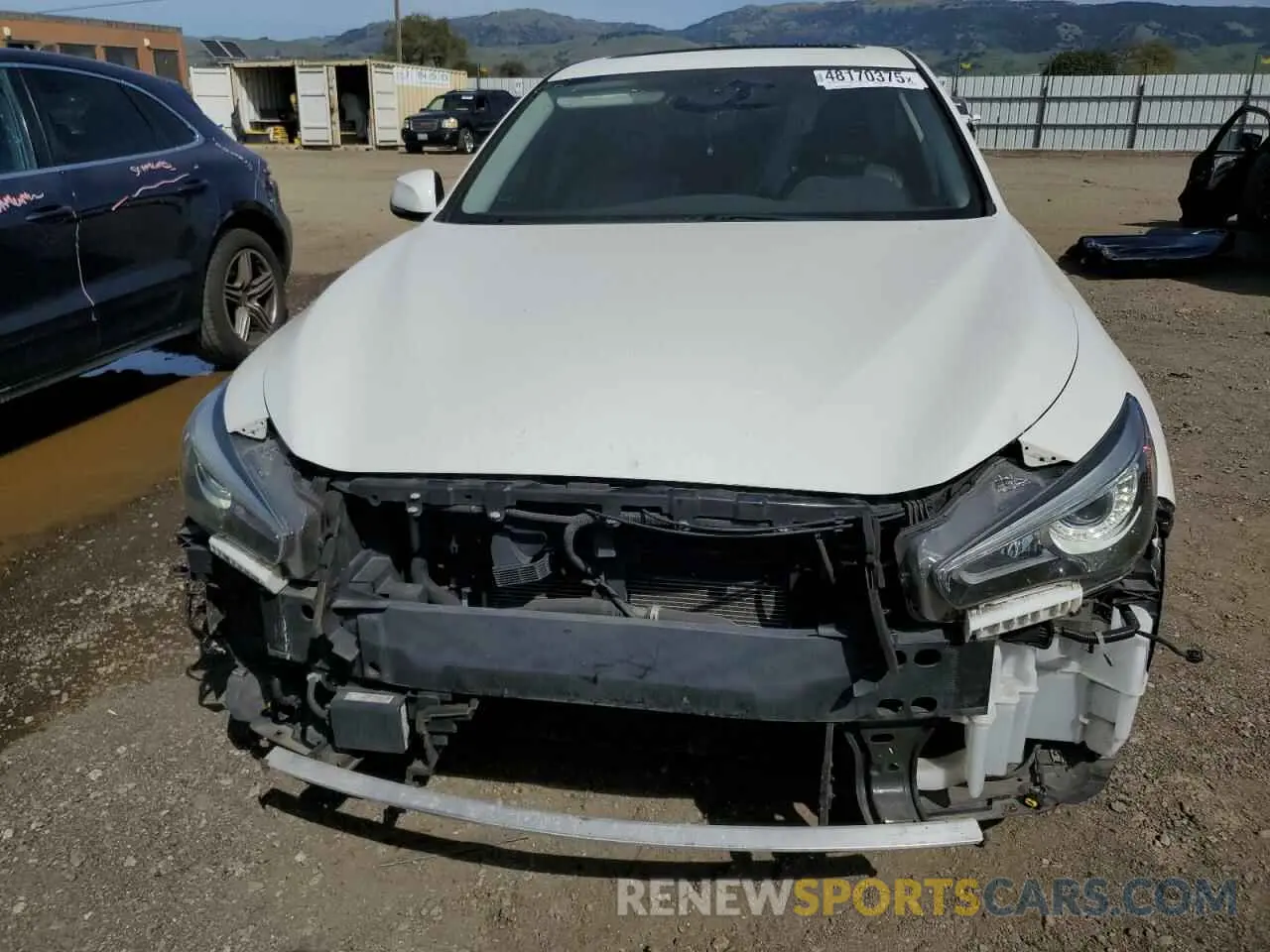 5 Photograph of a damaged car JN1EV7BP3MM703409 INFINITI Q50 2021