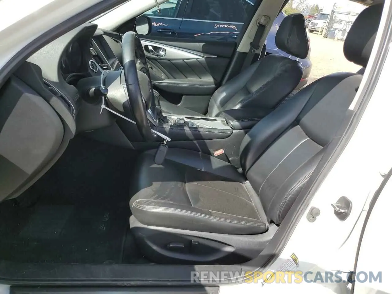 7 Photograph of a damaged car JN1EV7BP3MM703409 INFINITI Q50 2021