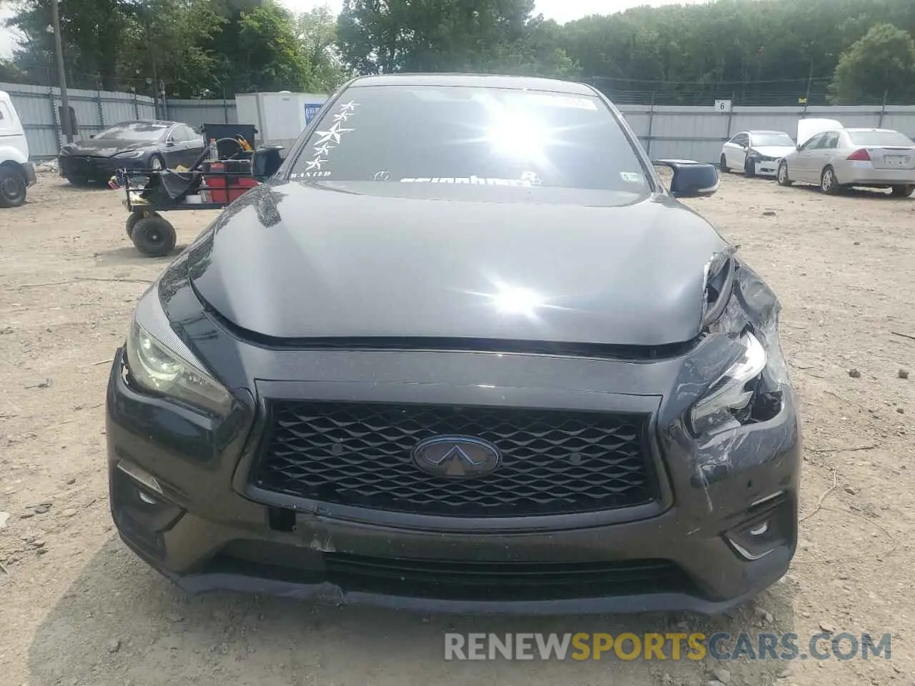 5 Photograph of a damaged car JN1EV7BP3MM704866 INFINITI Q50 2021