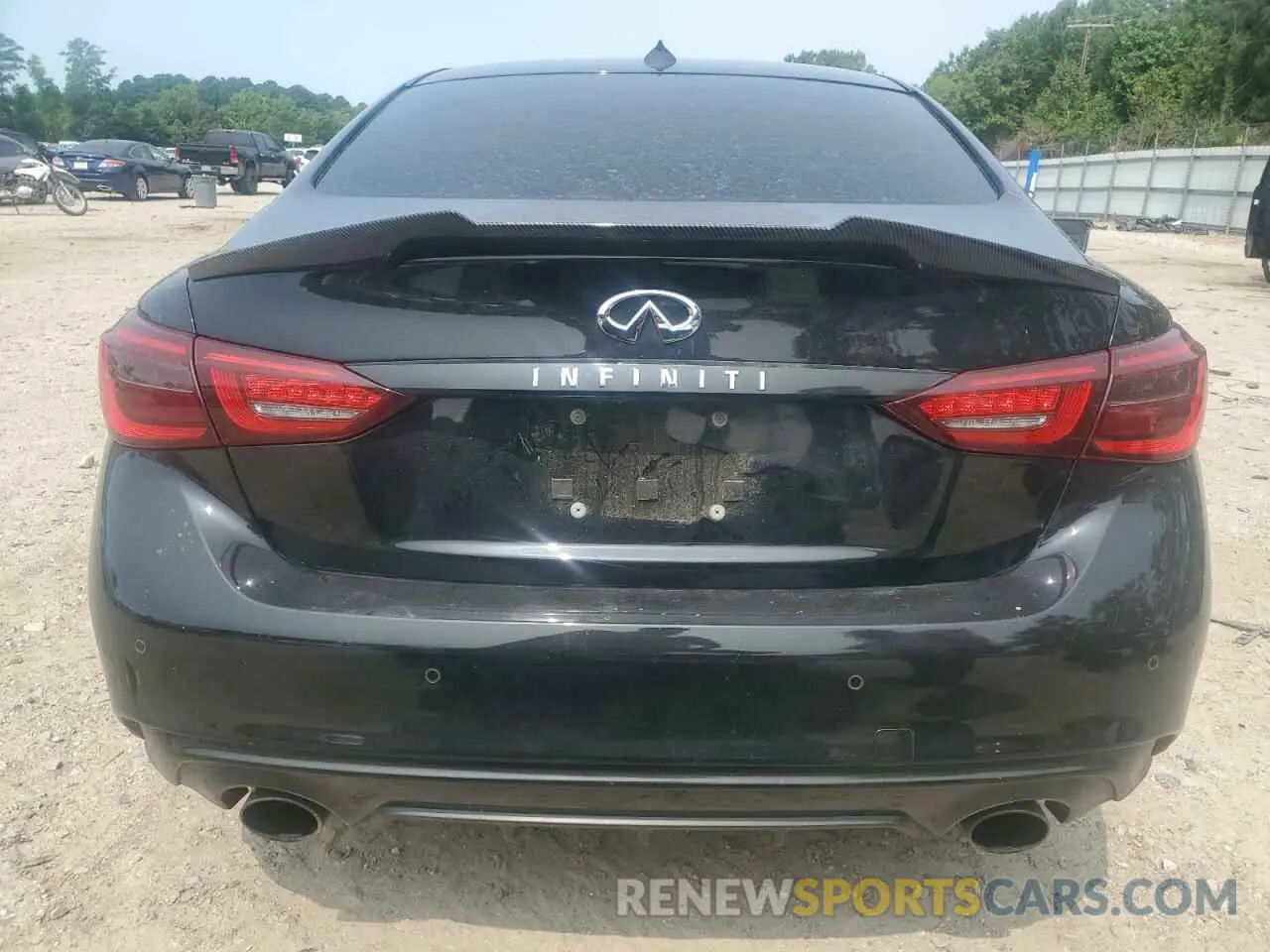 6 Photograph of a damaged car JN1EV7BP3MM704866 INFINITI Q50 2021