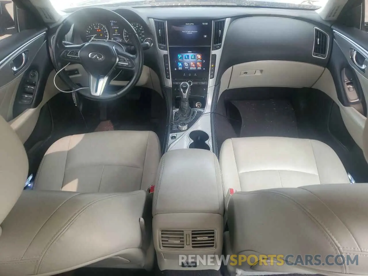 8 Photograph of a damaged car JN1EV7BP3MM704866 INFINITI Q50 2021