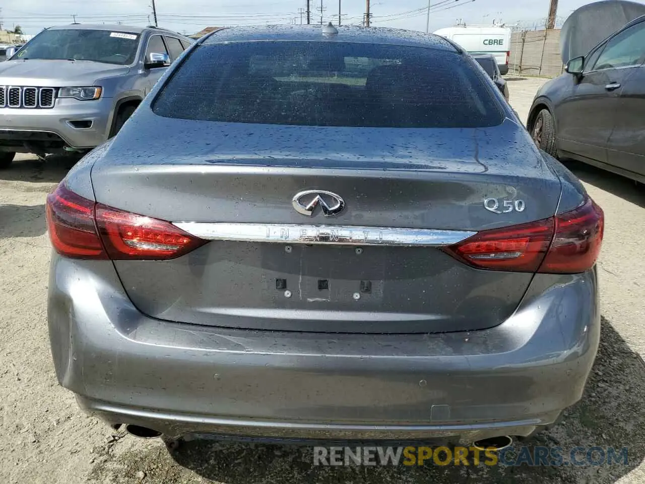 6 Photograph of a damaged car JN1EV7BP3MM706570 INFINITI Q50 2021